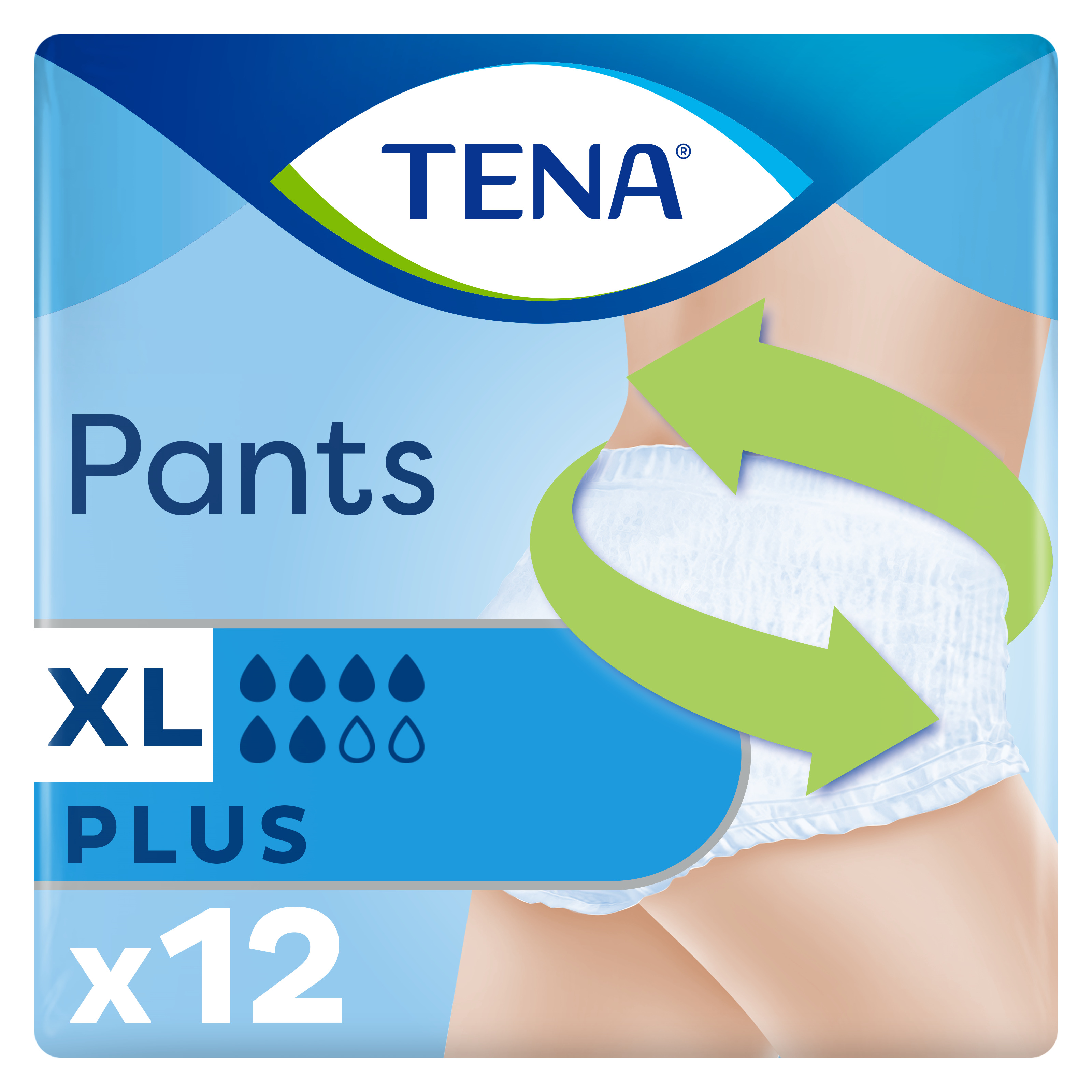 Πάνες ενηλίκων Pants Plus X-Large Tena (12 τεμ)
