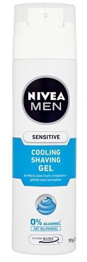 Gel Ξυρίσματος Sensitive Nivea Men (200 ml)