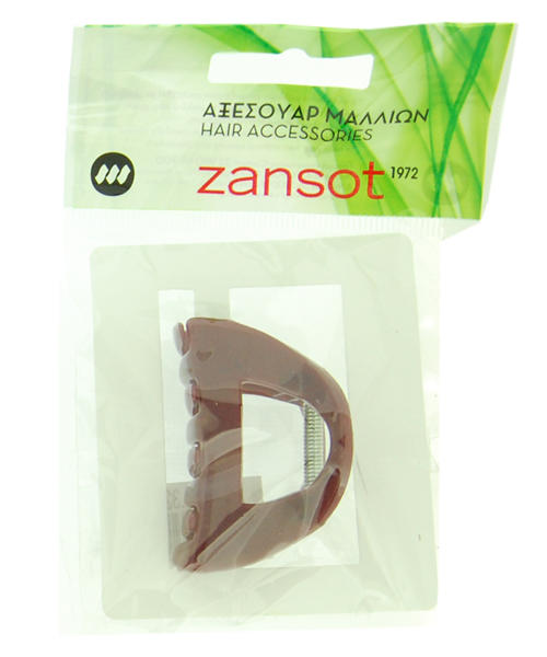 Κλάμερ Μαλλιών Μπεζ Μεσαίο Shark Color Zan Sot (1τεμ)