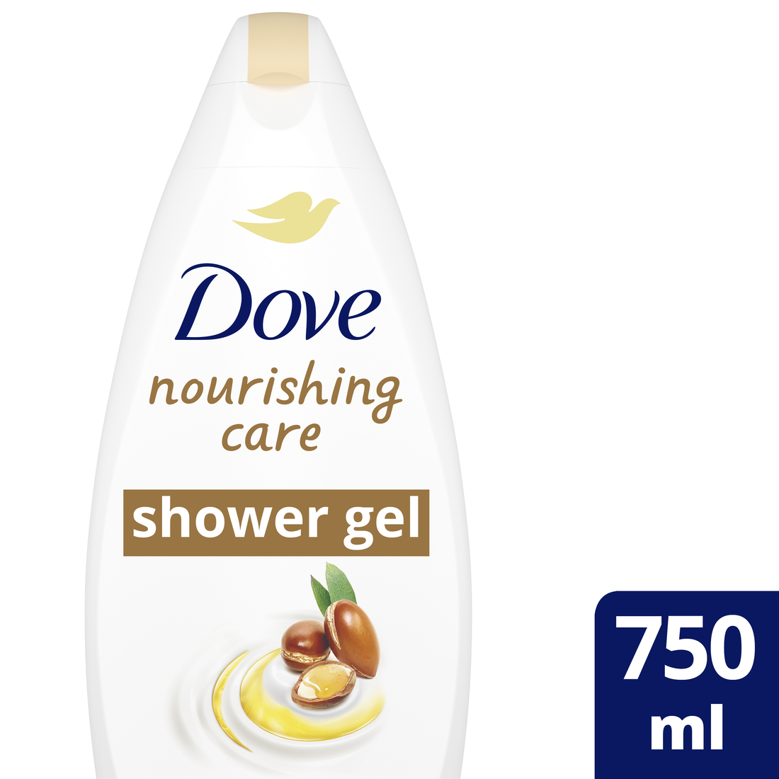 Αφρόλουτρο Argan Oil Dove (750ml)