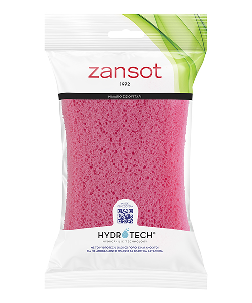 Zan Sot Σφουγγάρι Μαλακό Ροζ Zan Sot (1τεμ)