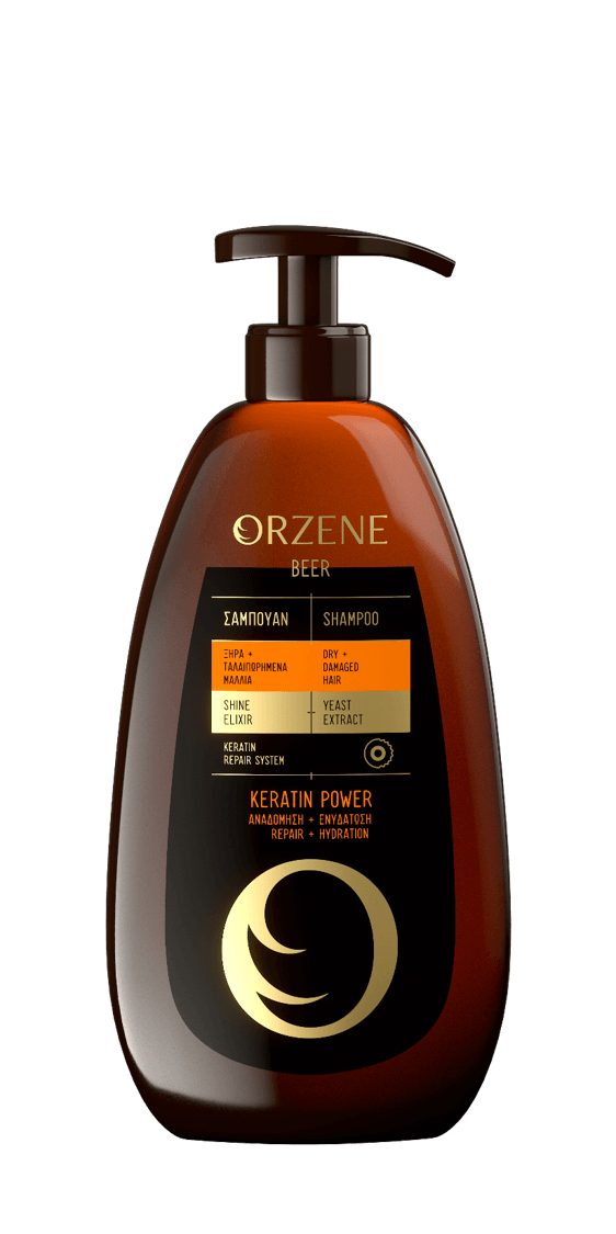Σαμπουάν για ενυδάτωση και αναδόμηση Orzene (750 ml)