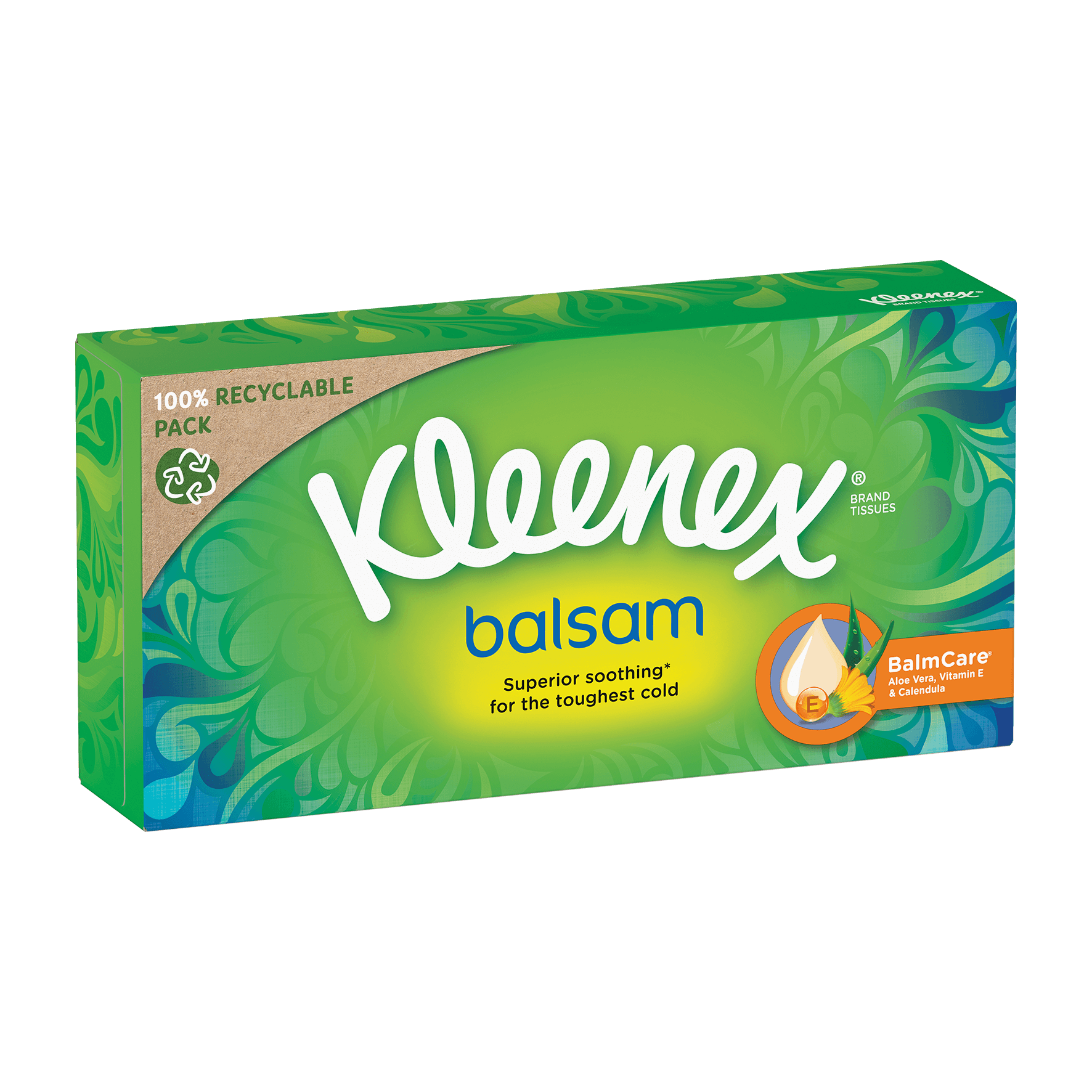 Χαρτομάντηλα επιτραπέζια Balsam Kleenex (72φ / 169 g)