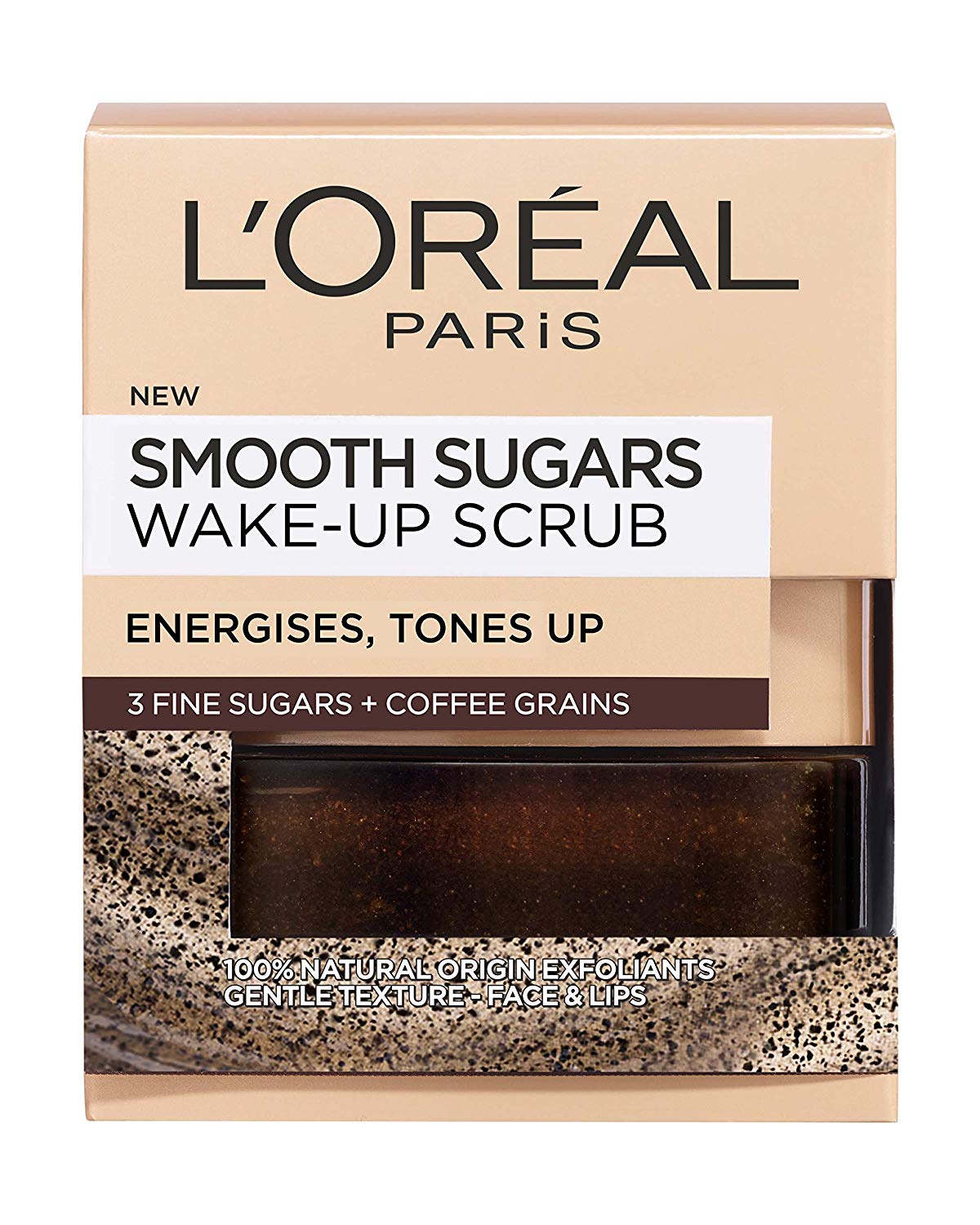 Smooth Sugar Scrub Wake-Up Coffee Καθαρισμού L’Οreal Paris (50 ml)
