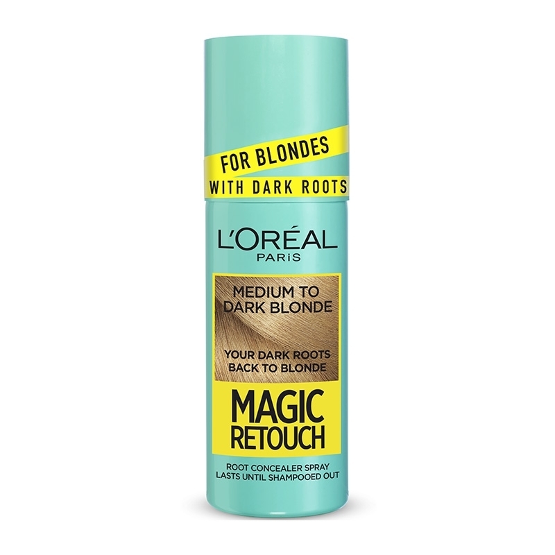 Spray Βαφής Μαλλιών Medium to Dark Blonde Magic Retouch L’Oreal (75ml)