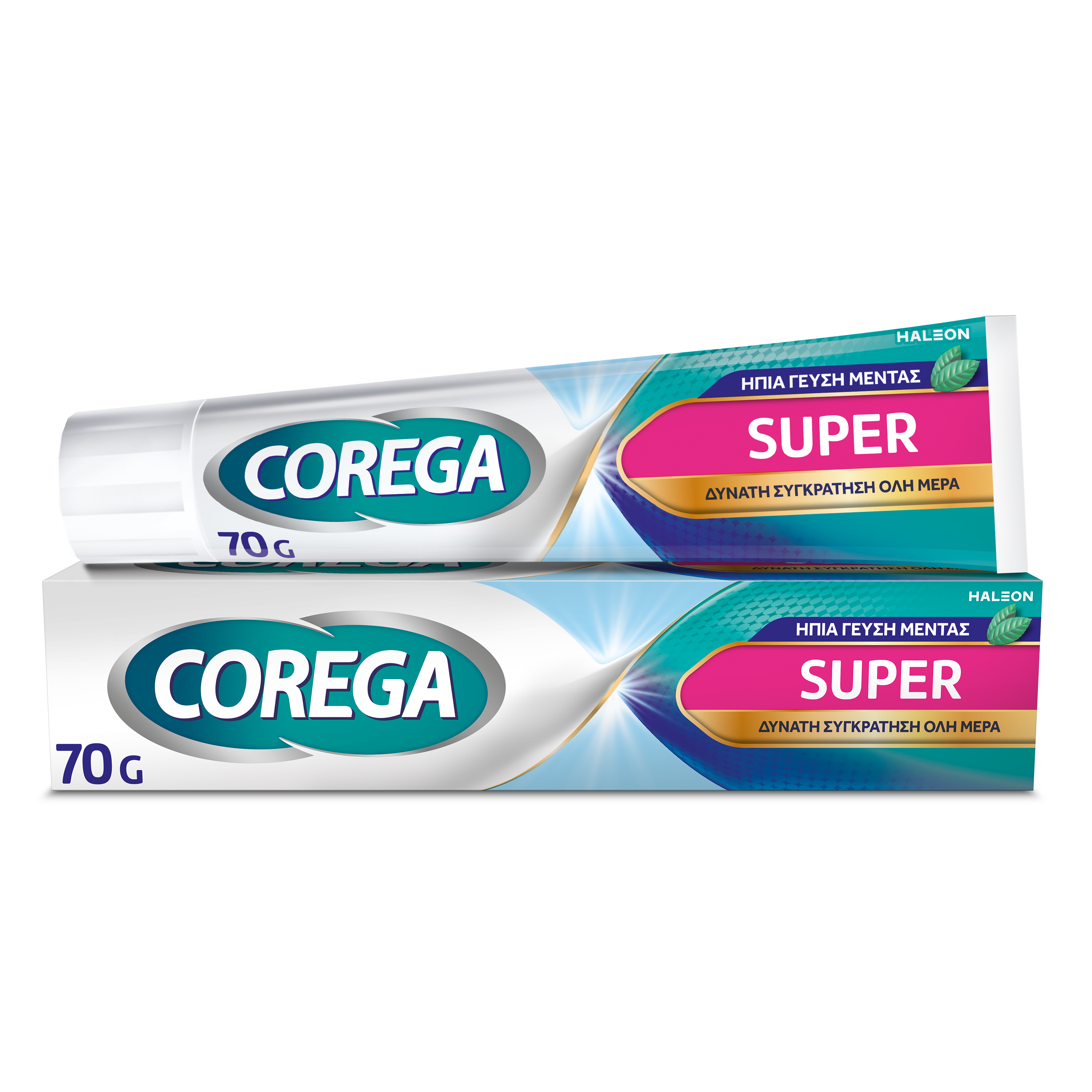 GSK Στερεωτική Κρέμα Οδοντοστοιχιών Super Corega (70g)