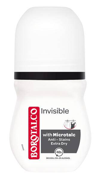 Αποσμητικό Roll-on Invisible Borotalco (50ml)