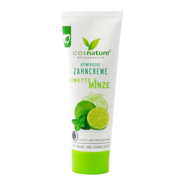 Οδοντόκρεμα Fresh Breath με Λάιμ & Μέντα Cosnature (75ml)