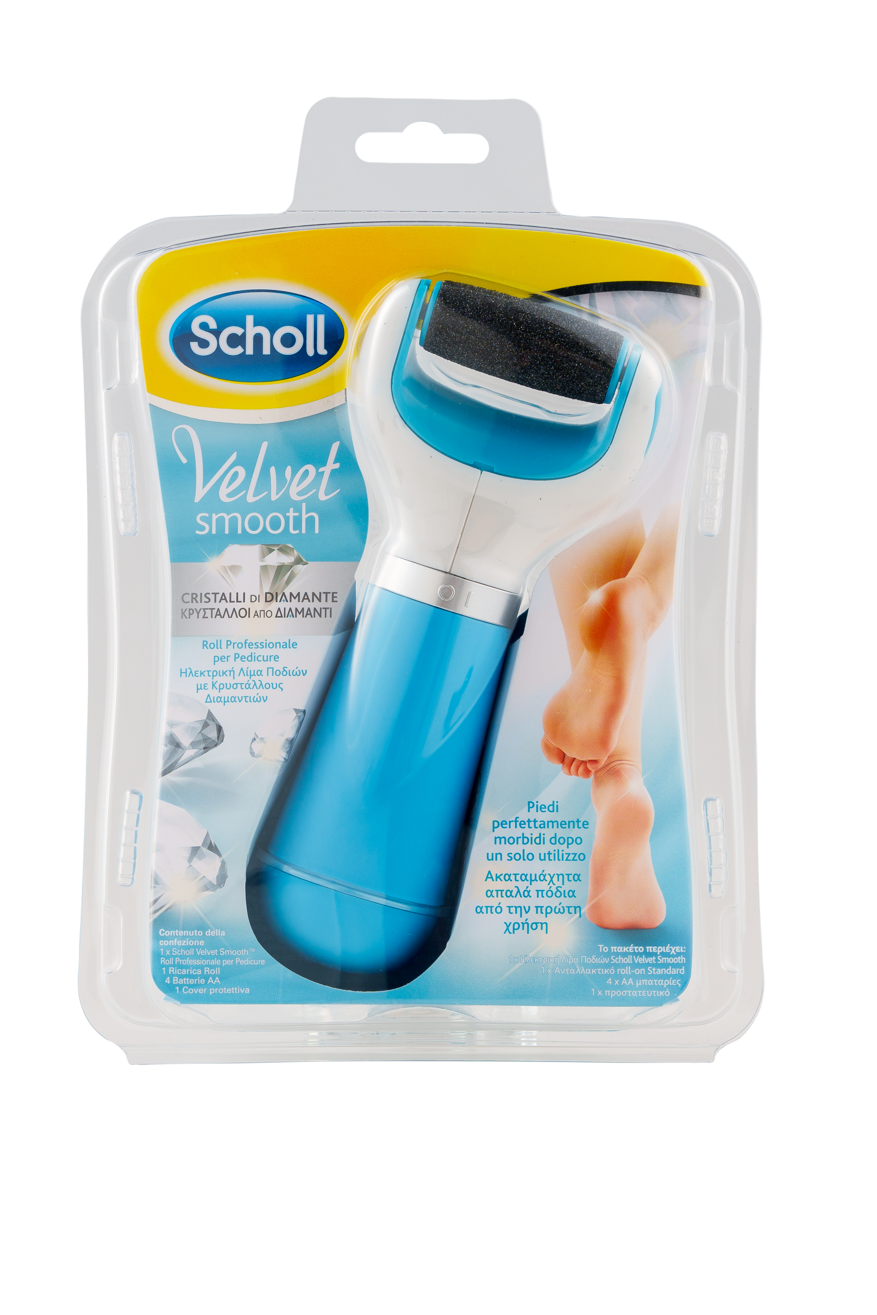 Reckitt Benckiser Health Ηλεκτρική Λίμα Ποδιών Scholl Velvet (1 τεμ)