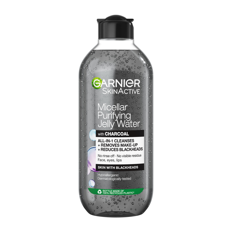 L'Oreal Νερό Ντεμακιγιάζ Micellar Purifying Jelly Water με Άνθρακα Garnier (400ml)