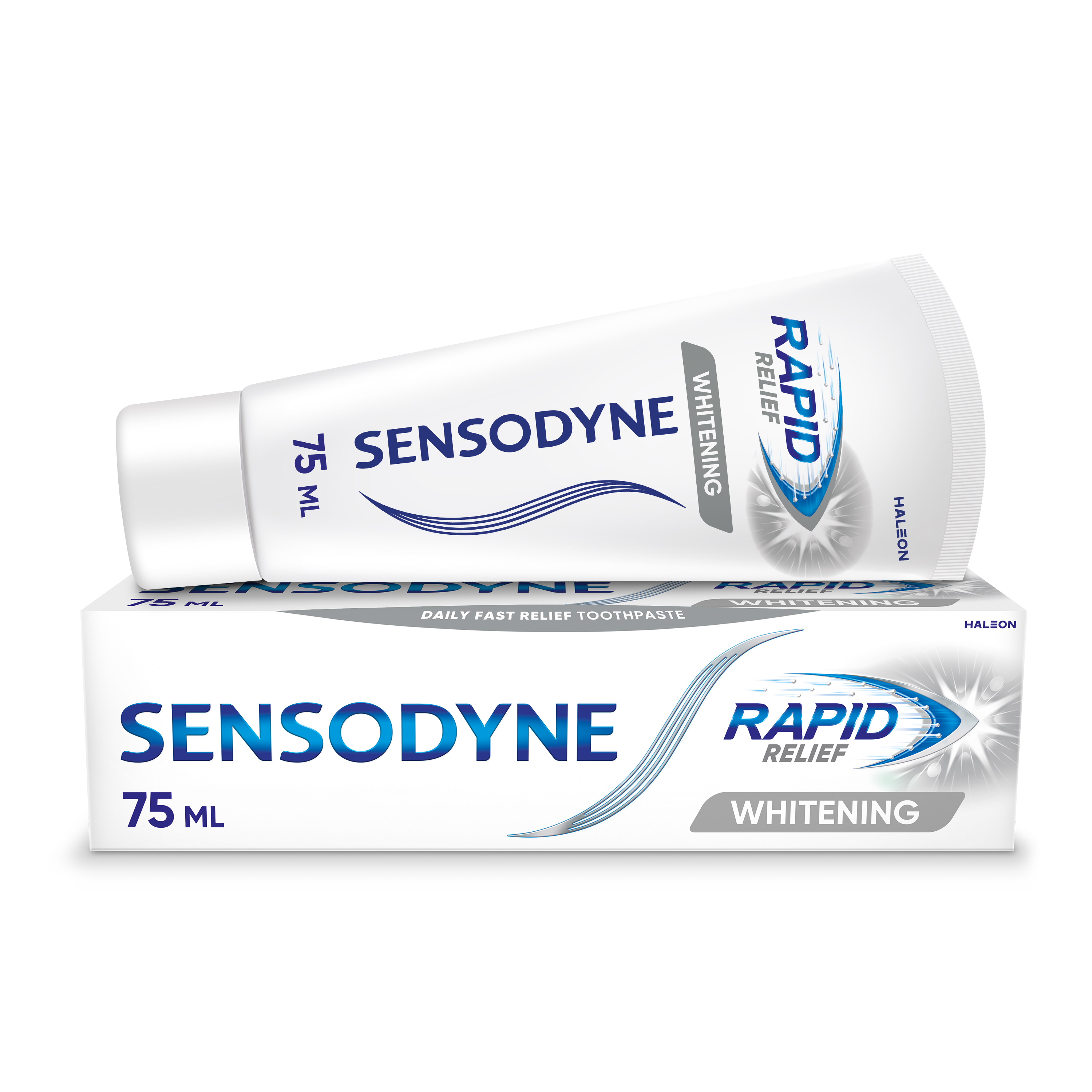 GSK Οδοντόκρεμα για τα Ευαίσθητα Δόντια Rapid Relief Whitening Sensodyne (75ml)