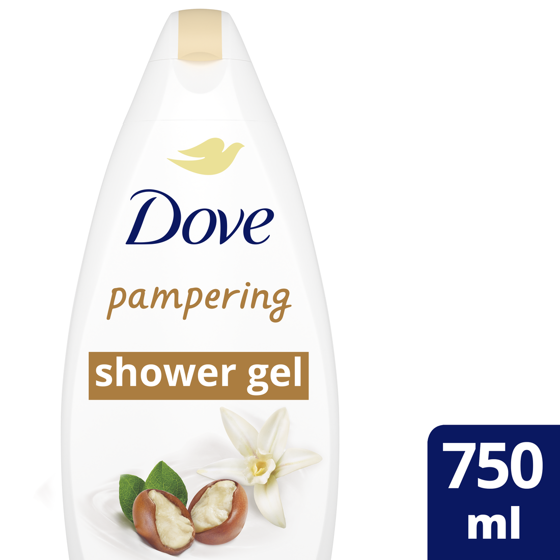 Αφρόλουτρο Purely Pampering Shea Butter Dove (750 ml)