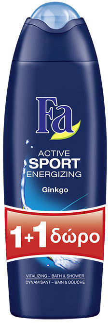 Αφρόλουτρο Energizing Fa (2×750 ml) 1+1 Δώρο