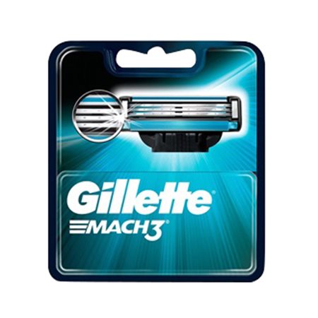 Ανταλλακτικά Ξυραφάκια Mach 3 Gillette (2×4 τμχ) -4€