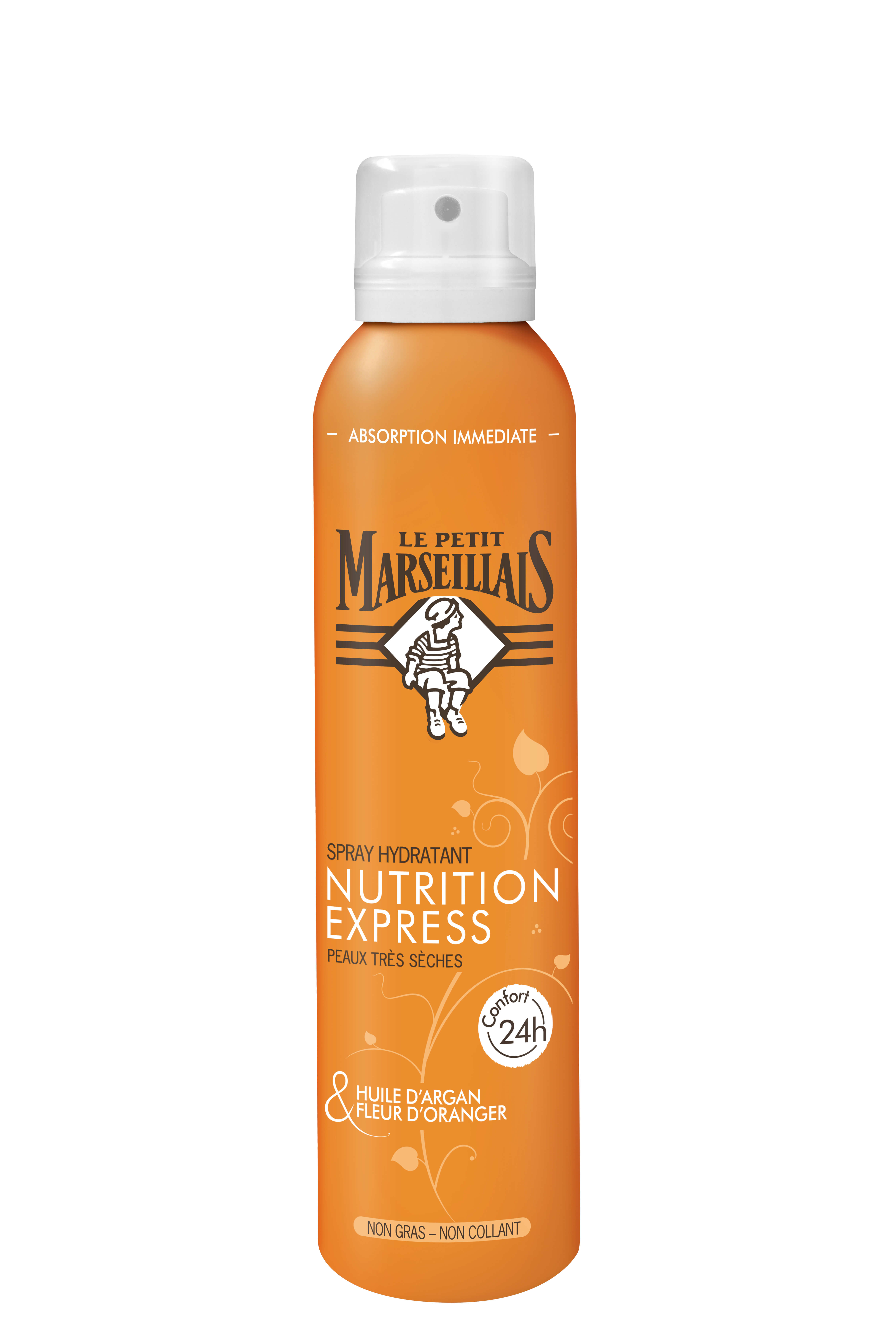 Ενυδατικό Spray Σώματος Argan Oil Le Petit Marseillais (200 ml)
