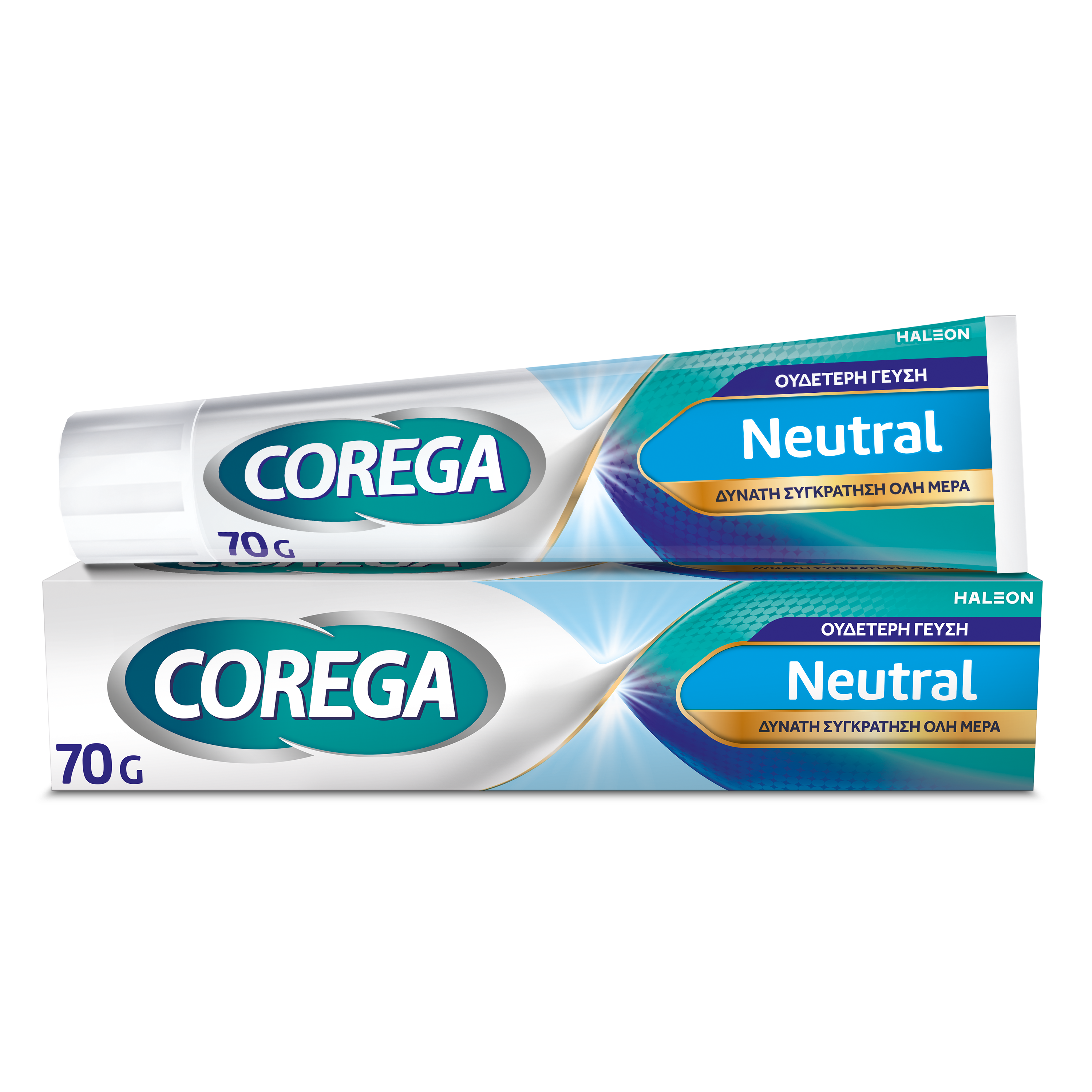 GSK Στερεωτική Κρέμα Οδοντοστοιχιών Neutral Cream Corega (70g)