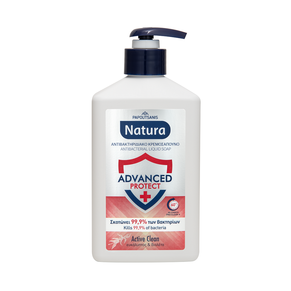 Κρεμοσάπουνο Advanced Protect Active Clean Natura Αντλία (300ml)
