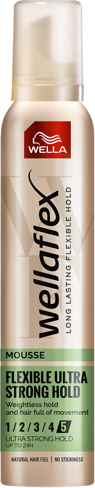 Αφρός Μαλλιών Flexible Ultra Str Wellaflex Wella (200ml)