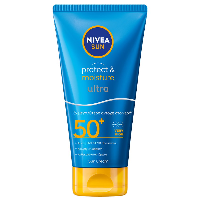 Sun Creme Protect and Moisture Ultra SPF50+ Nivea Sun (150ml)