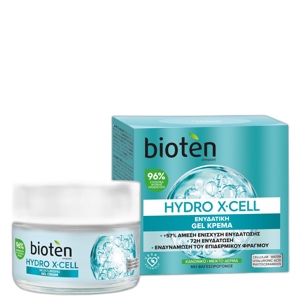 Sarantis Κρέμα Ημέρας Hydro X-Cell Κανονική/Μικτή Επιδερμίδα Bioten (50ml)