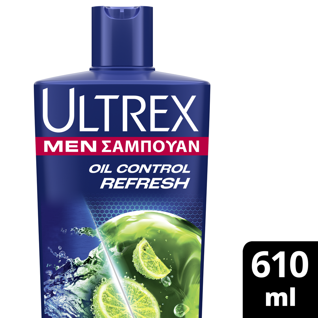 Ελαϊς-Unilever Hellas Α.Ε. Αντιπιτυριδικό Σαμπουάν για Λιπαρά Μαλλιά Ultrex (610ml)