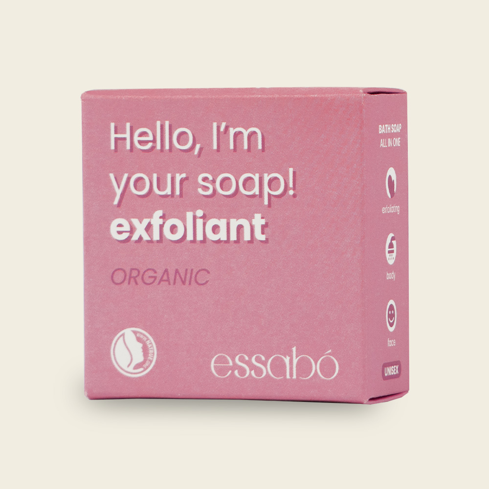 Organic Brands Απολεπιστικό Βιολογικό Σαπούνι Σώματος Essabo (120gr)