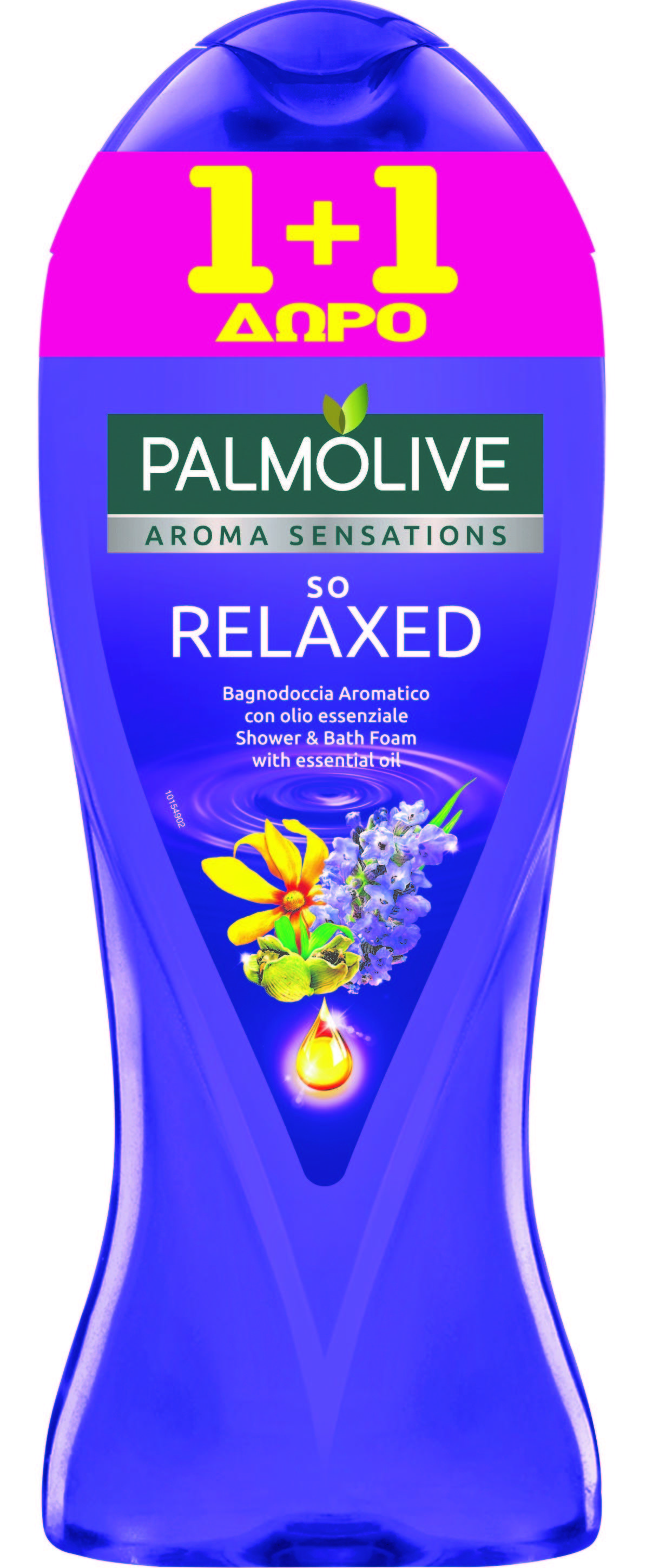 Αφρόλουτρο So Relaxed Aroma Sensations Palmolive (650 ml) 1+1 Δώρο