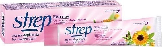 Αποτριχωτική Κρέμα για Πρόσωπο και Μπικίνι Strep (75 ml)