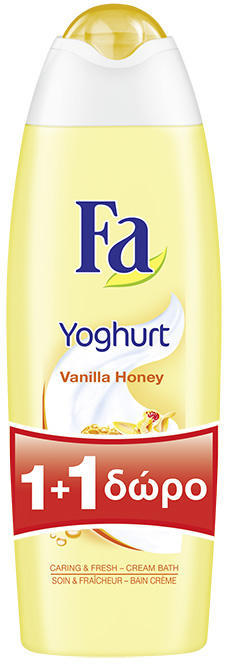 Αφρόλουτρο Yoghurt Vanilla Honey Fa (2×750 ml) 1+1 Δώρο