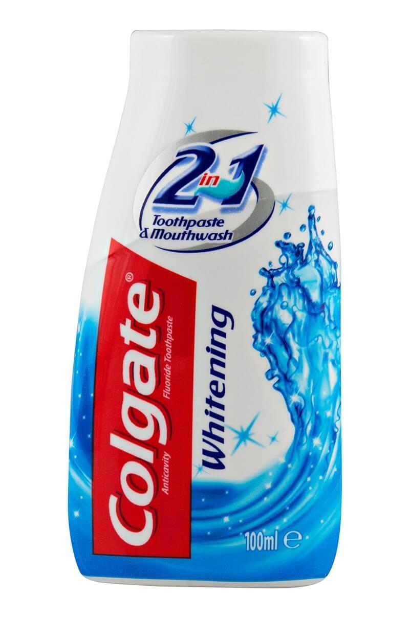 Υγρή Οδοντόκρεμα 2 σε 1 Whitening Colgate (100 ml)