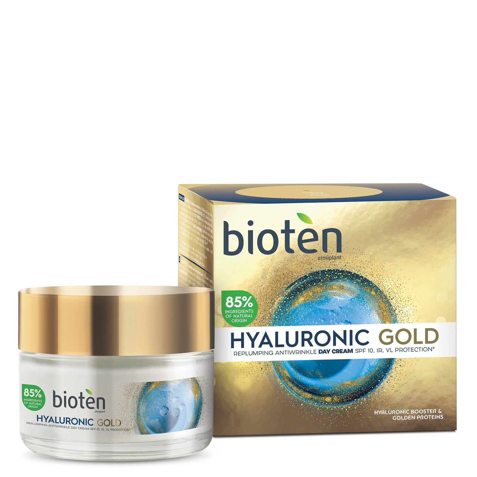 Sarantis Κρέμα Ημέρας Hyaluronic Gold Bioten (50 ml)
