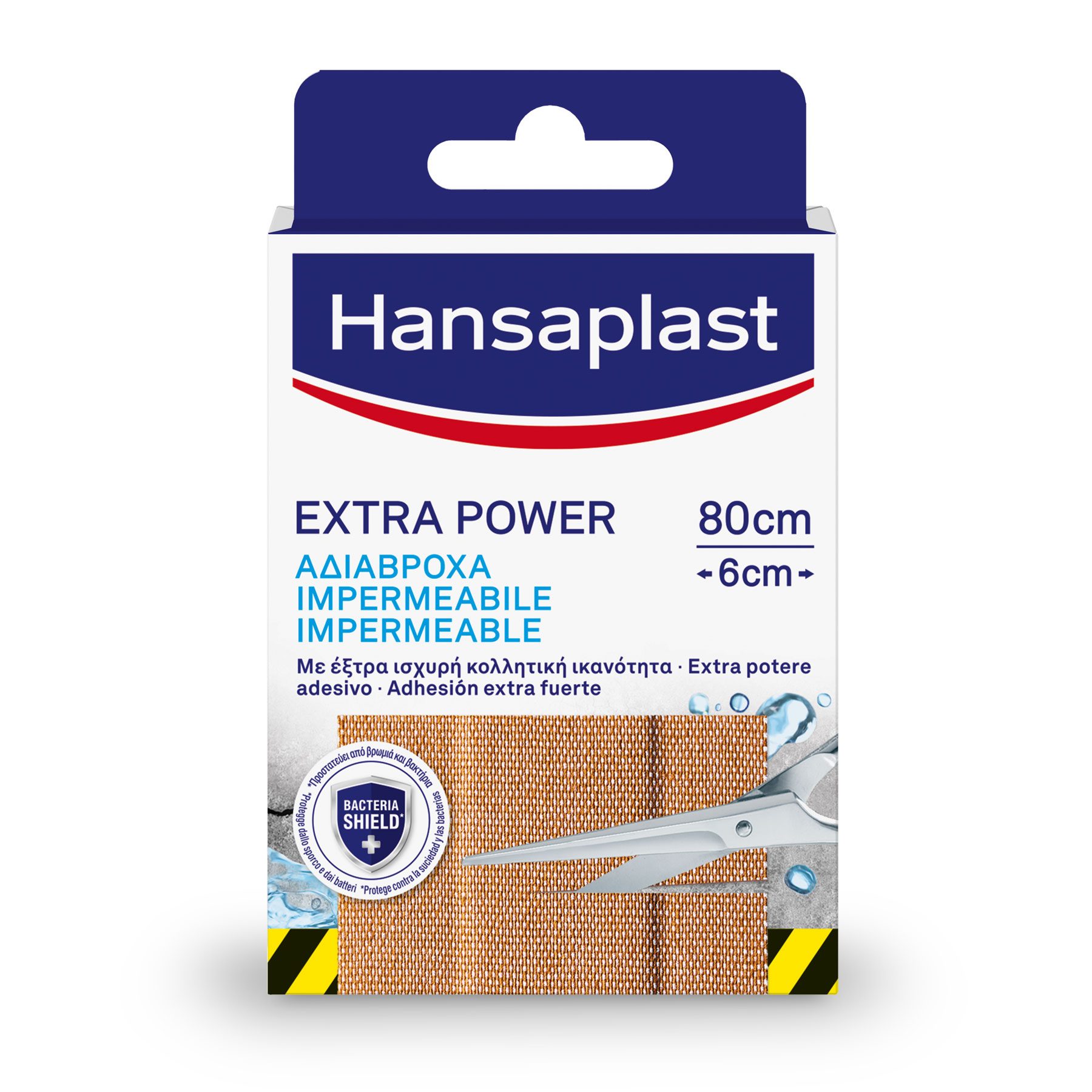 Beiersdorf Επιθέματα Αδιάβροχα Extra Power DL Hansaplast (8τεμ)