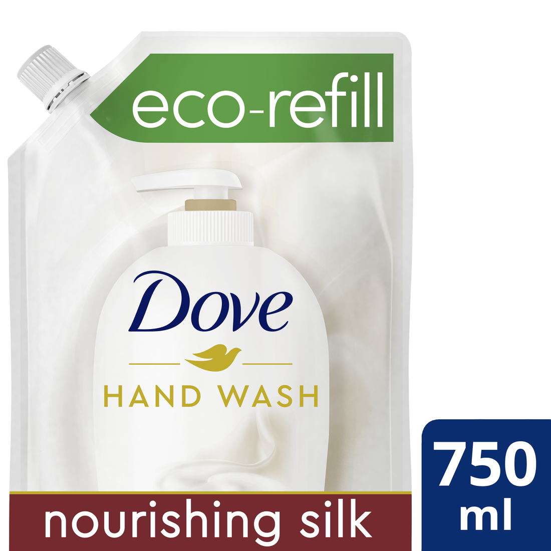 Ανταλλακτικό Υγρό Κρεμοσάπουνο Silk Dove (750ml)