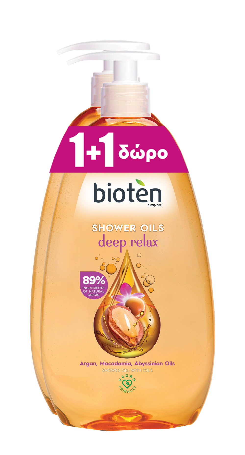 Αφρόλουτρο Deep Relax Bioten (2x750ml) 1+1 Δώρο