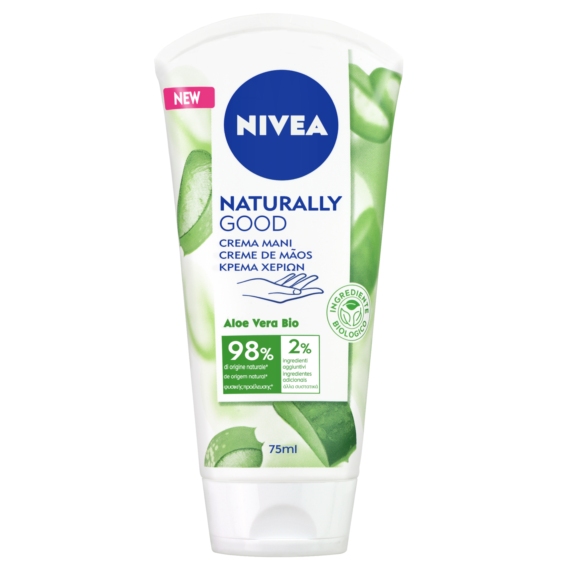 Hand Cream Naturally Good Aloe Nivea (75ml) | e-Fresh.gr