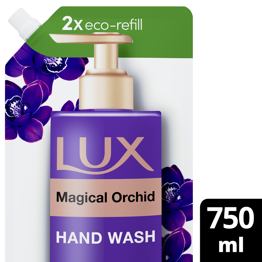 Ελαϊς-Unilever Hellas Α.Ε. Κρεμοσάπουνο Magical Orchid ανταλλακτικό Lux (750 ml)