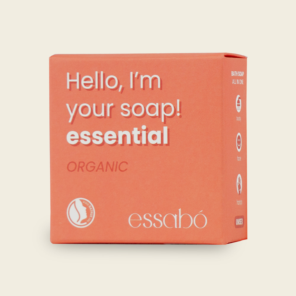 Organic Brands Βιολογικό Σαπούνι Essential Essabo (120gr)