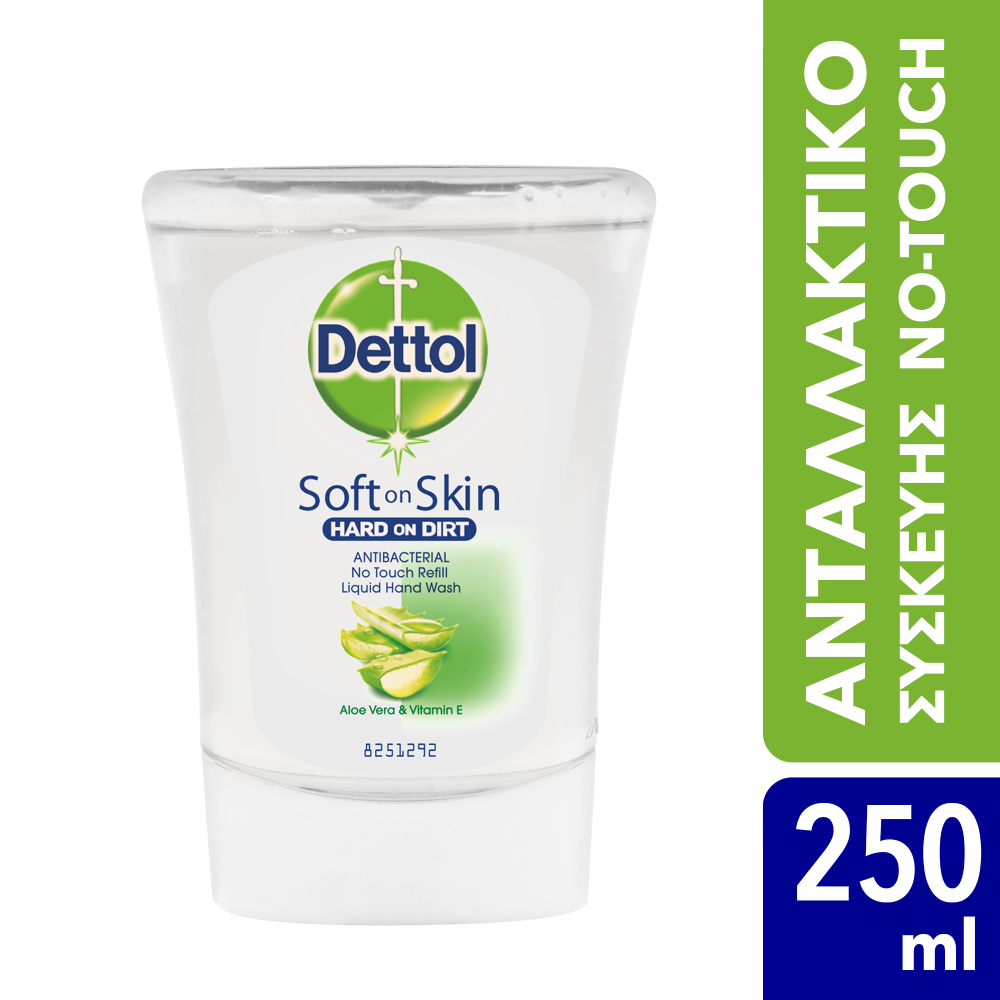 Dettol No Touch Aloe Vera Handwash Refill, 250ml
