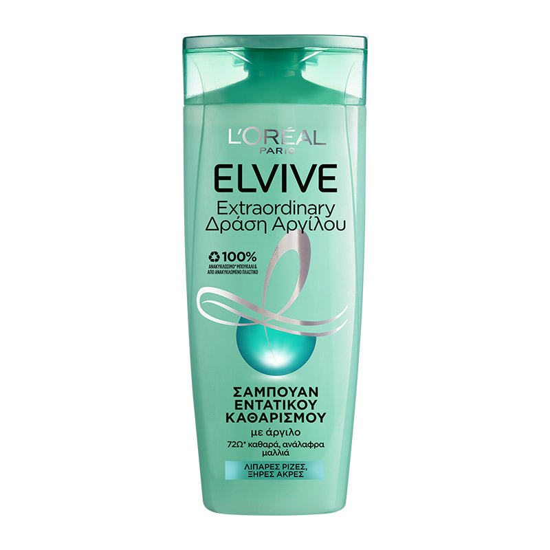 Σαμπουάν Εxtraordinary Argile Elvive L’Oreal (400 ml)