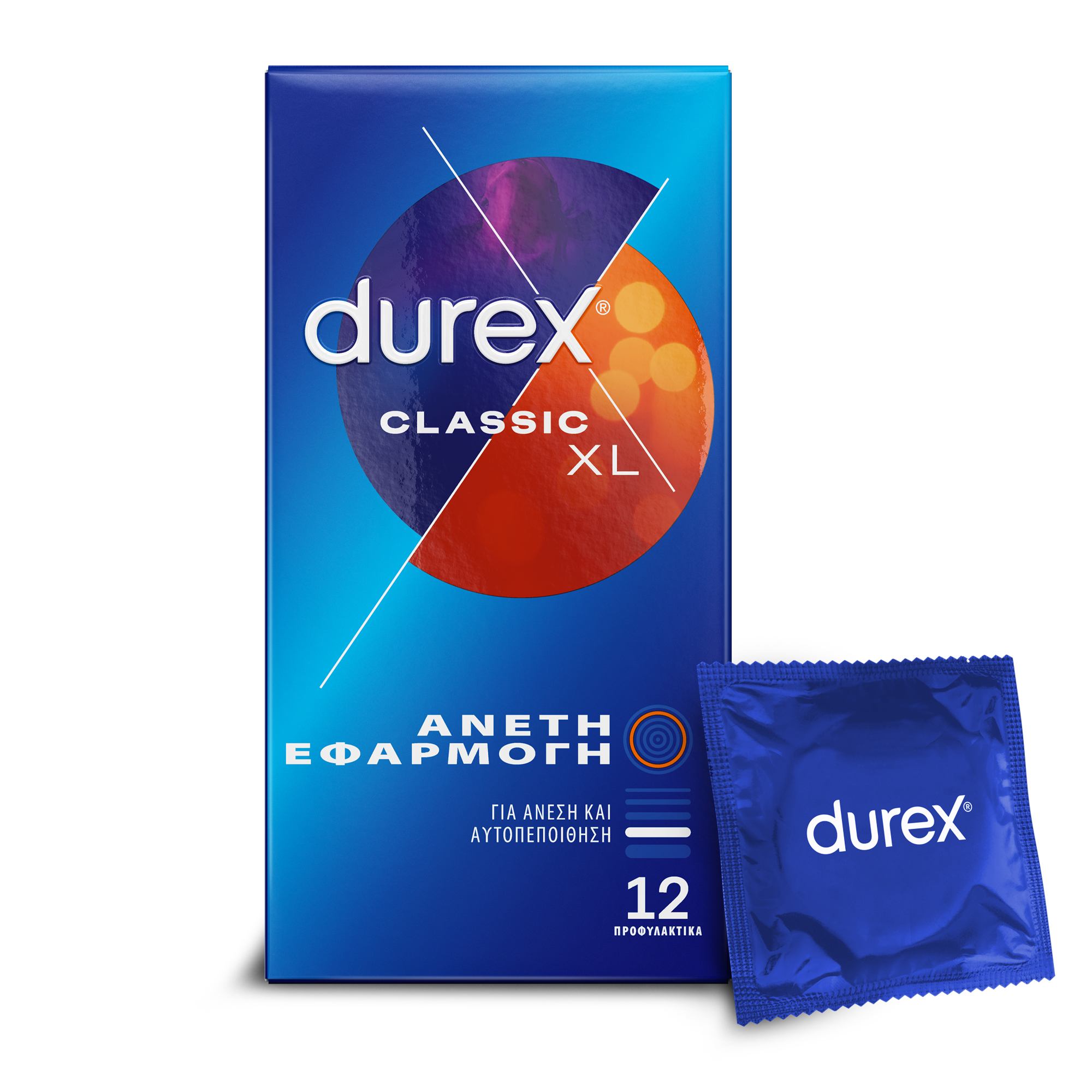 Reckitt Benckiser Health Προφυλακτικά Extra Large Comfort Durex (12 τεμάχια)