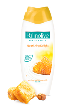 Αφρόλουτρο Μέλι Γάλα Naturals Palmolive (650 ml) 1+1 Δώρο