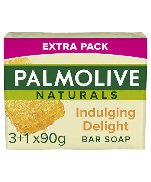 Σαπούνι Naturals Μέλι & Γάλα Palmolive 3+1 Extra Pack (4Χ90gr)