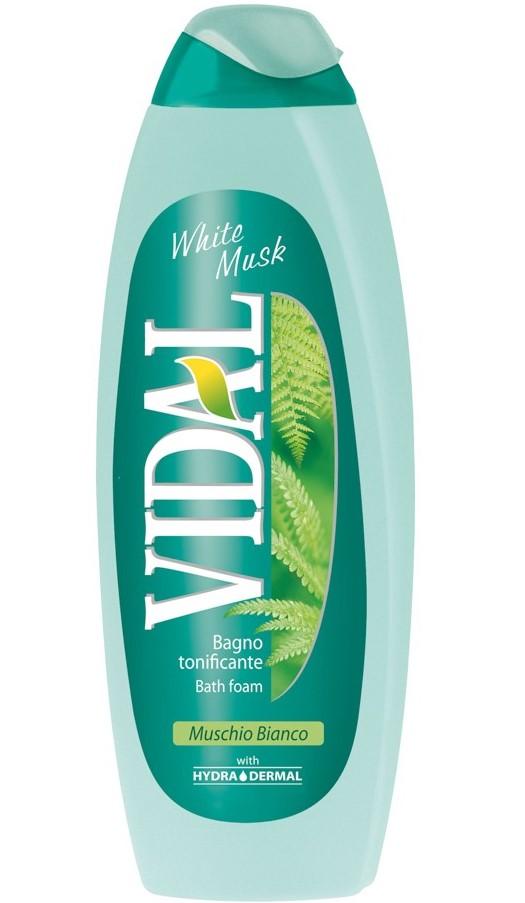 Αφρόλουτρο White Musk Vidal (2Χ750 ml) 1+1 δώρο
