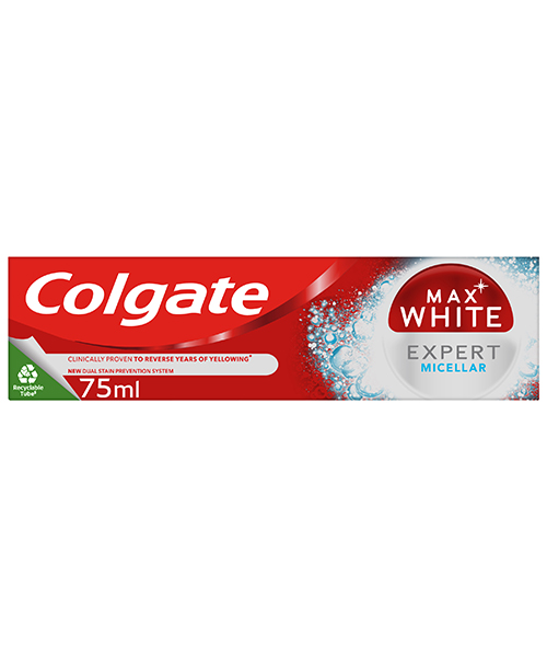 Οδοντόκρεμα Max White Expert Micellar Colgate (75ml)