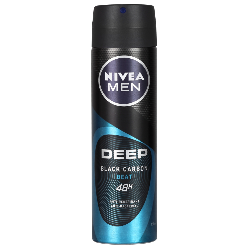 Beiersdorf Αποσμητικό Spray Deo Deep Beat Nivea Men (150 ml)