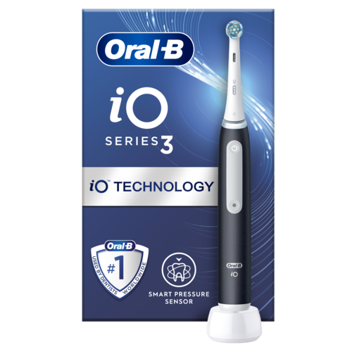 P&G Ηλεκτρική Οδοντόβουρτσα iO3 Magnetic BlackOral-B (1 τεμ)