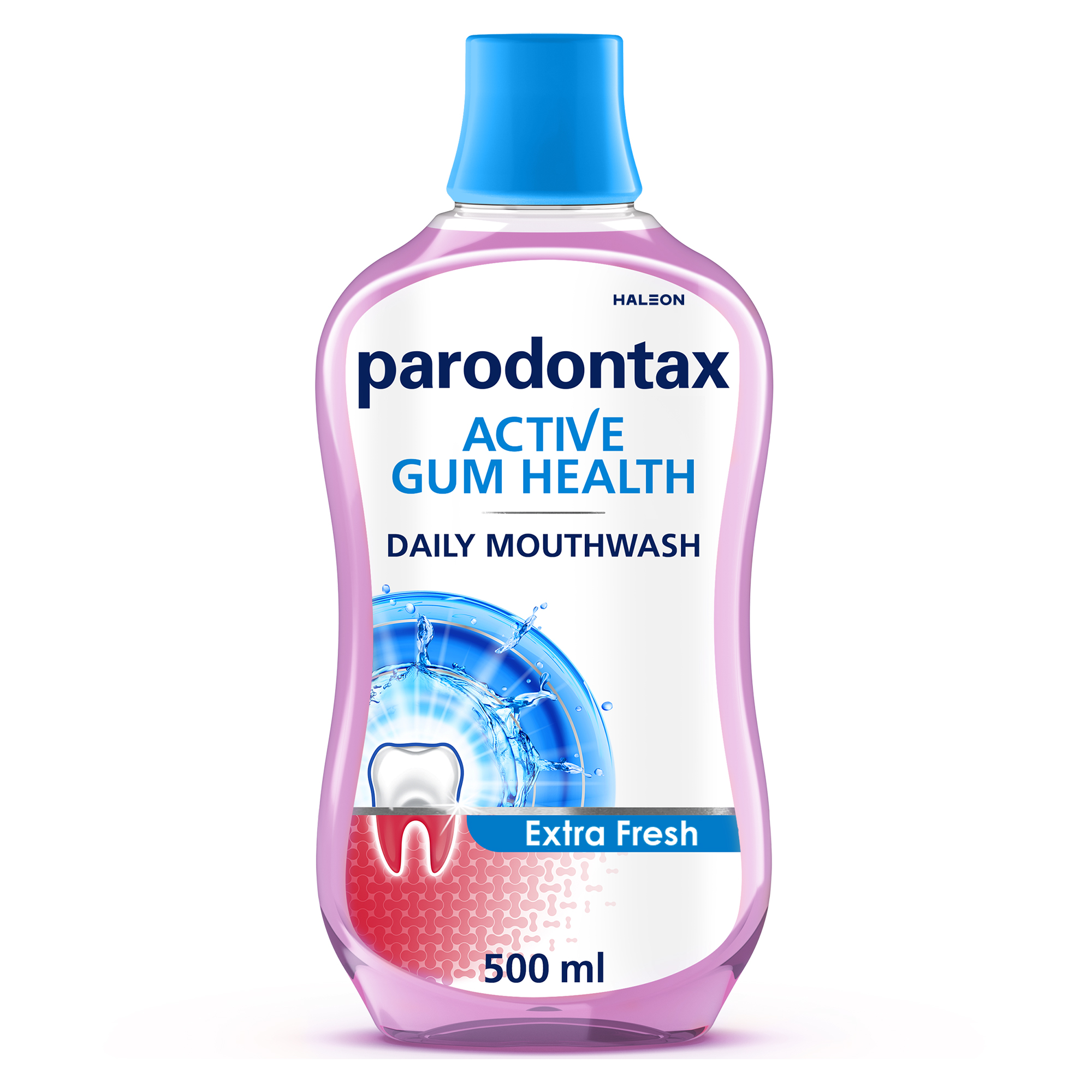GSK Στοματικό Διάλυμα Active Gum Health Extra Fresh Parodontax (500ml)