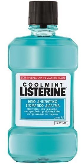 ΣΤΟΜΑΤΙΚΌ ΔΙ’ΛΥΜΑ COOL MINT LISTERINE (250 ML)