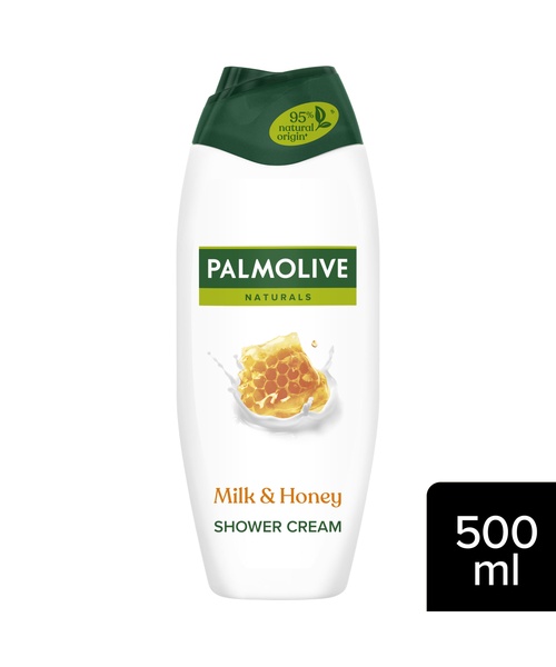Colgate-Palmolive Αφρόλουτρο Naturals Μέλι & Γάλα Palmolive (500 ml)
