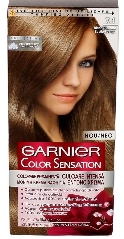 Βαφή Μαλλιών Color Sensation Ξανθό Σαντρέ 7.1 (40 ml)